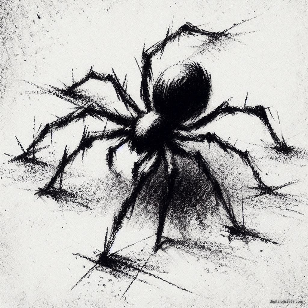 60 Spider Drawing Ideas