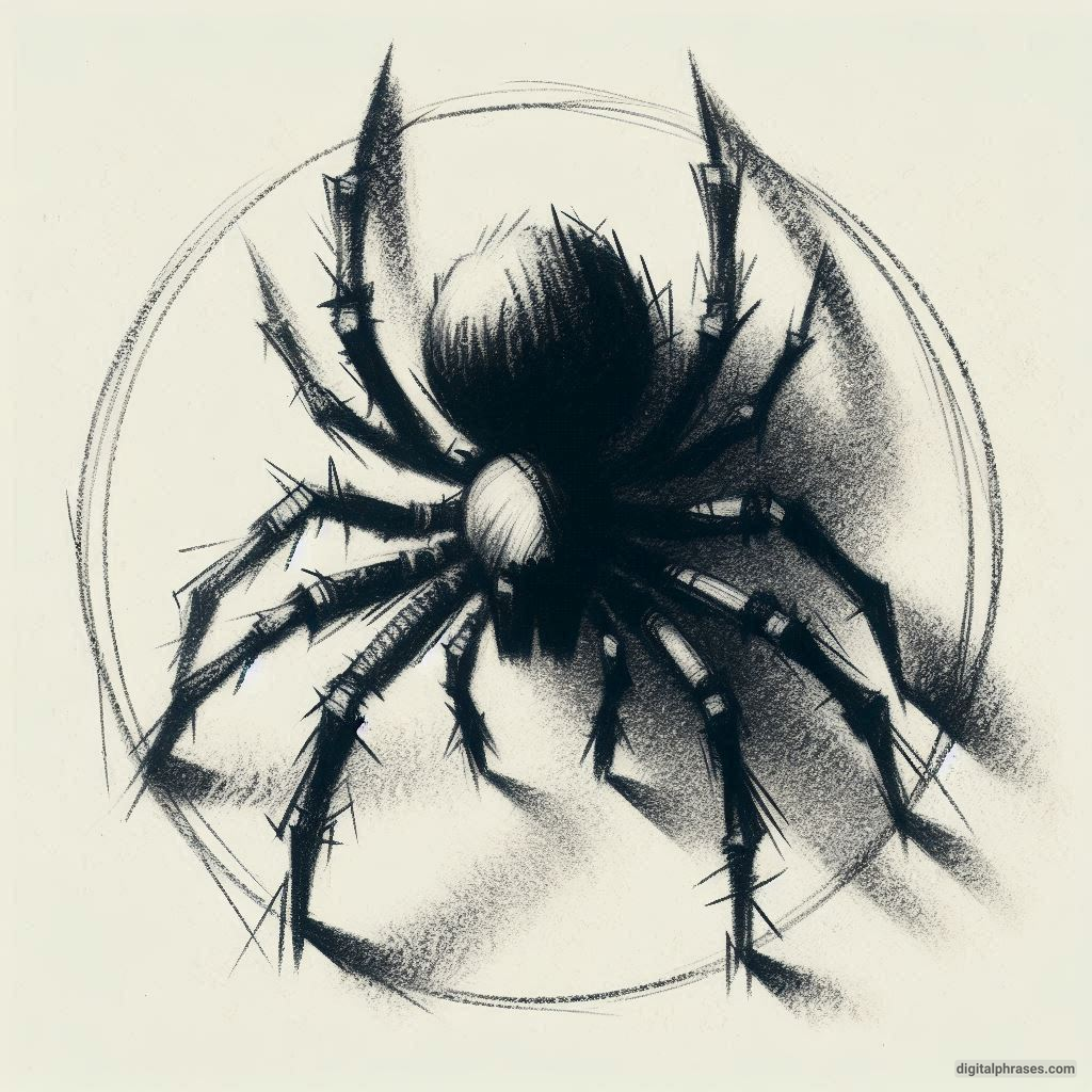 60 Spider Drawing Ideas