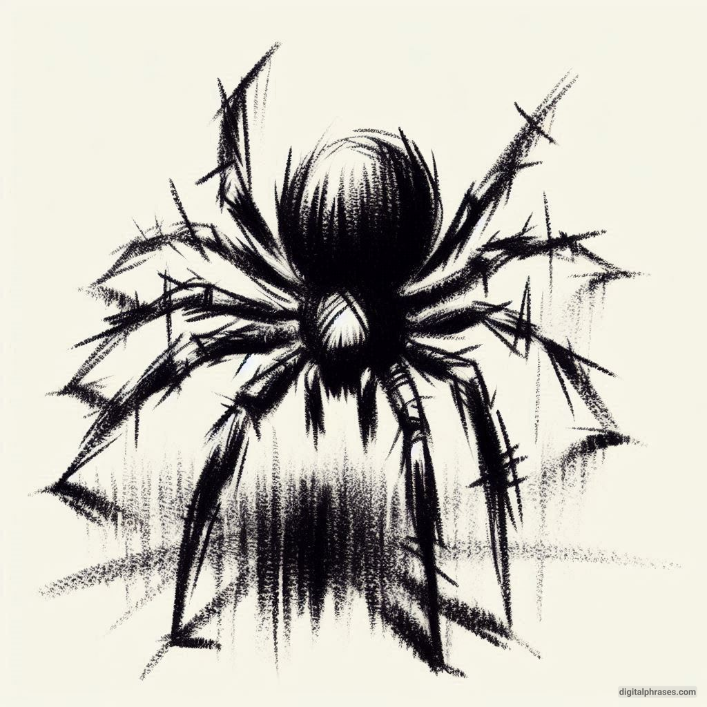 60 Spider Drawing Ideas