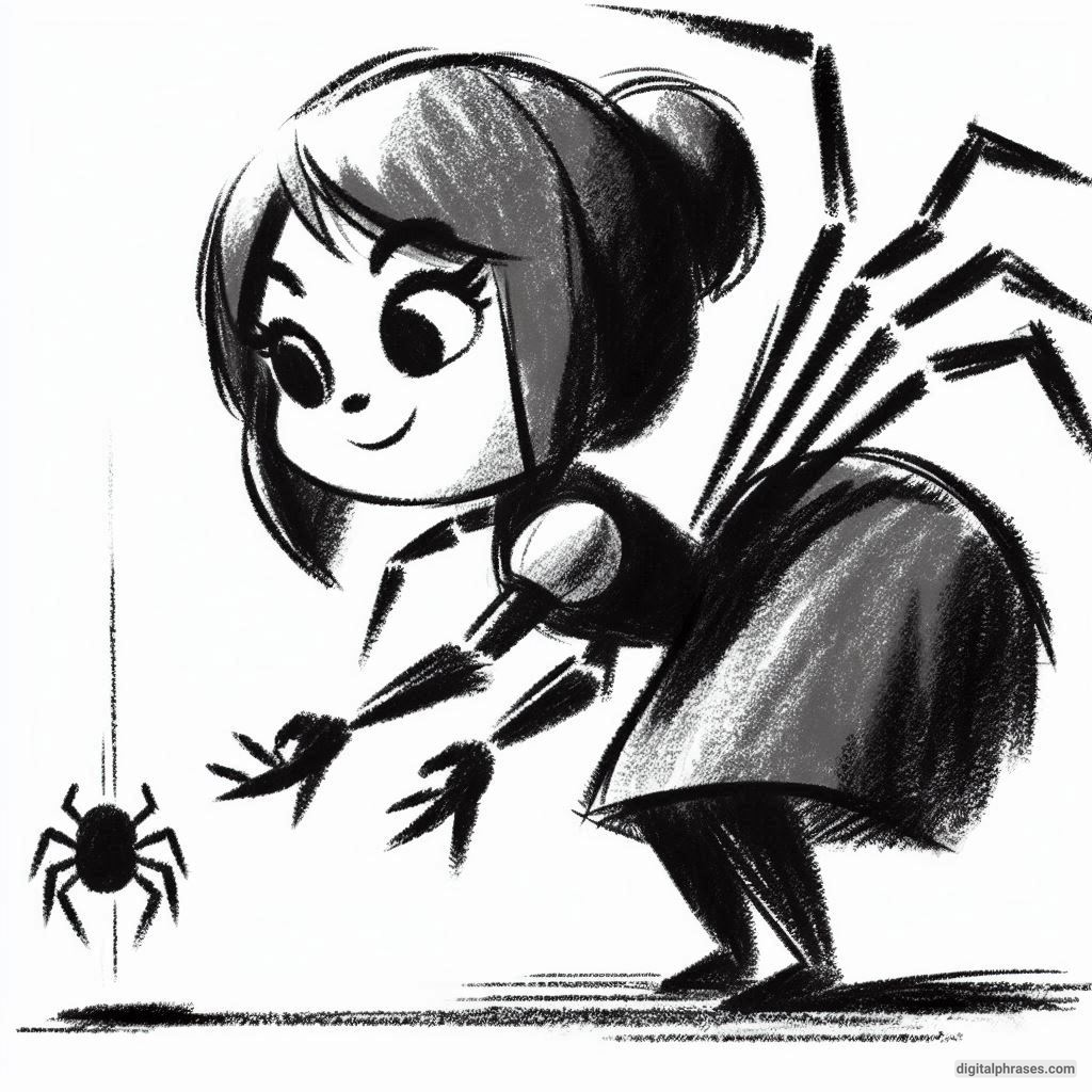 60 Spider Drawing Ideas