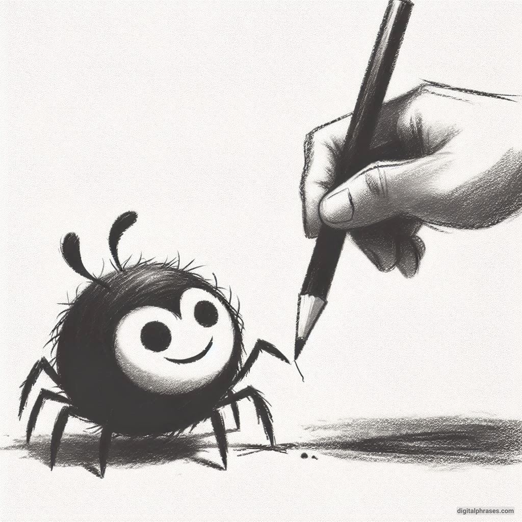 60 Spider Drawing Ideas