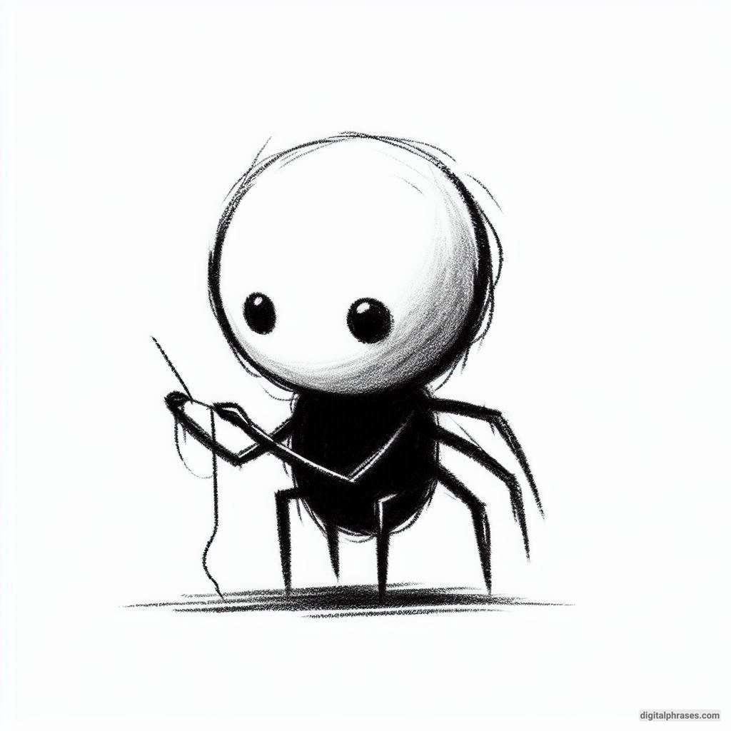 60 Spider Drawing Ideas