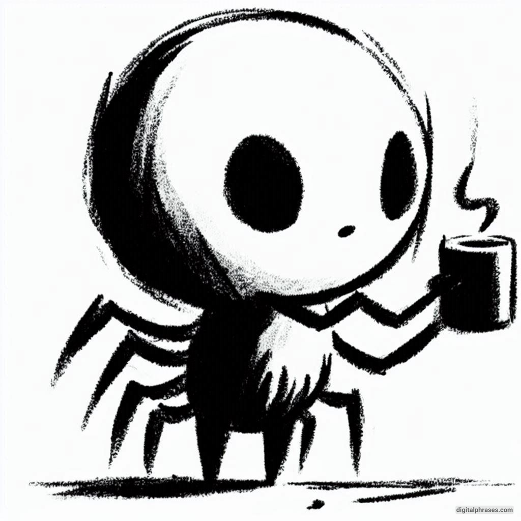 60 Spider Drawing Ideas