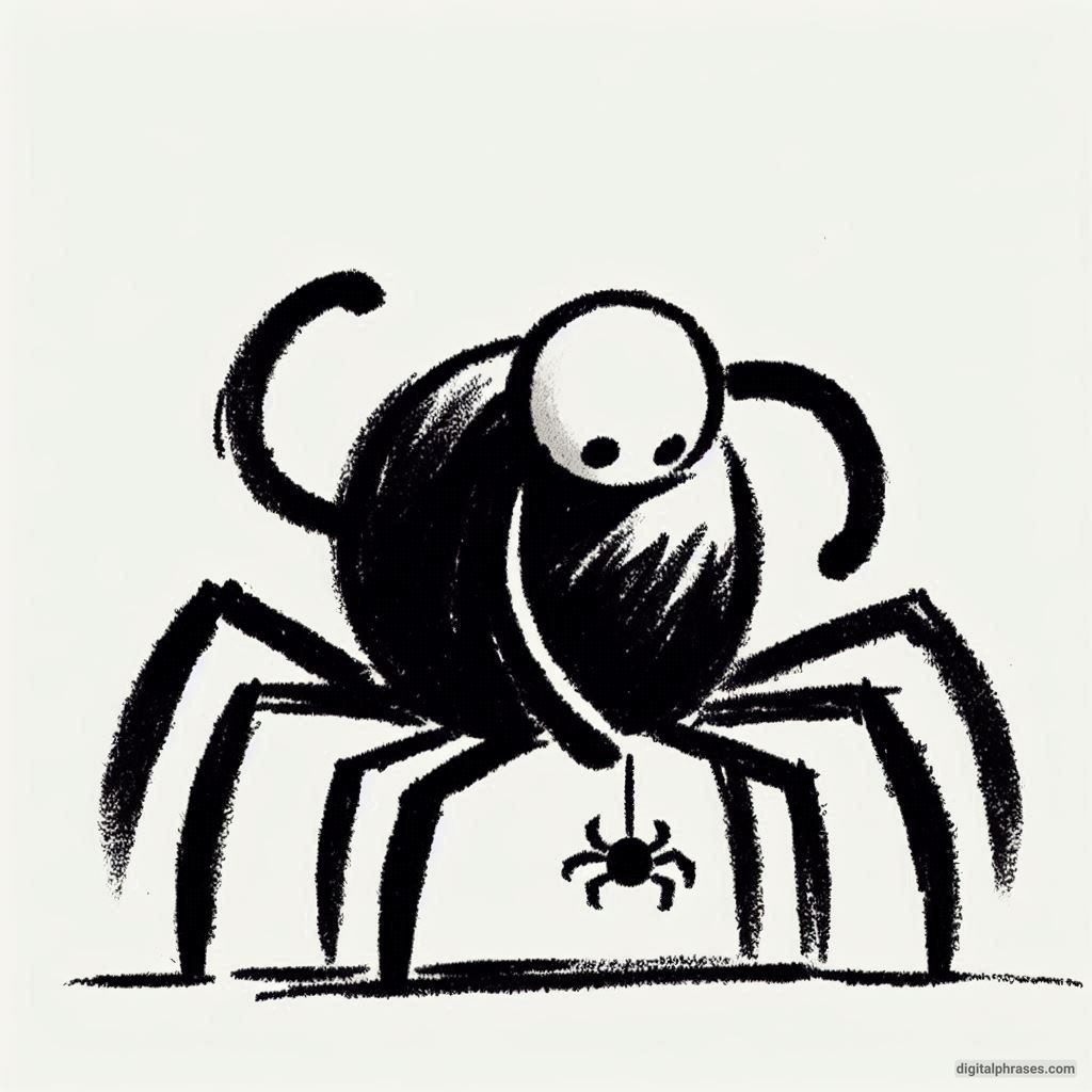 60 Spider Drawing Ideas