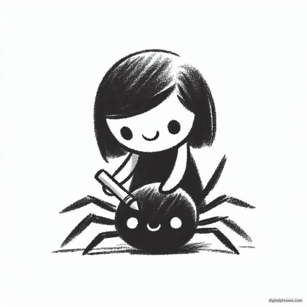 60 Spider Drawing Ideas