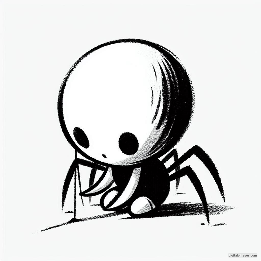 60 Spider Drawing Ideas