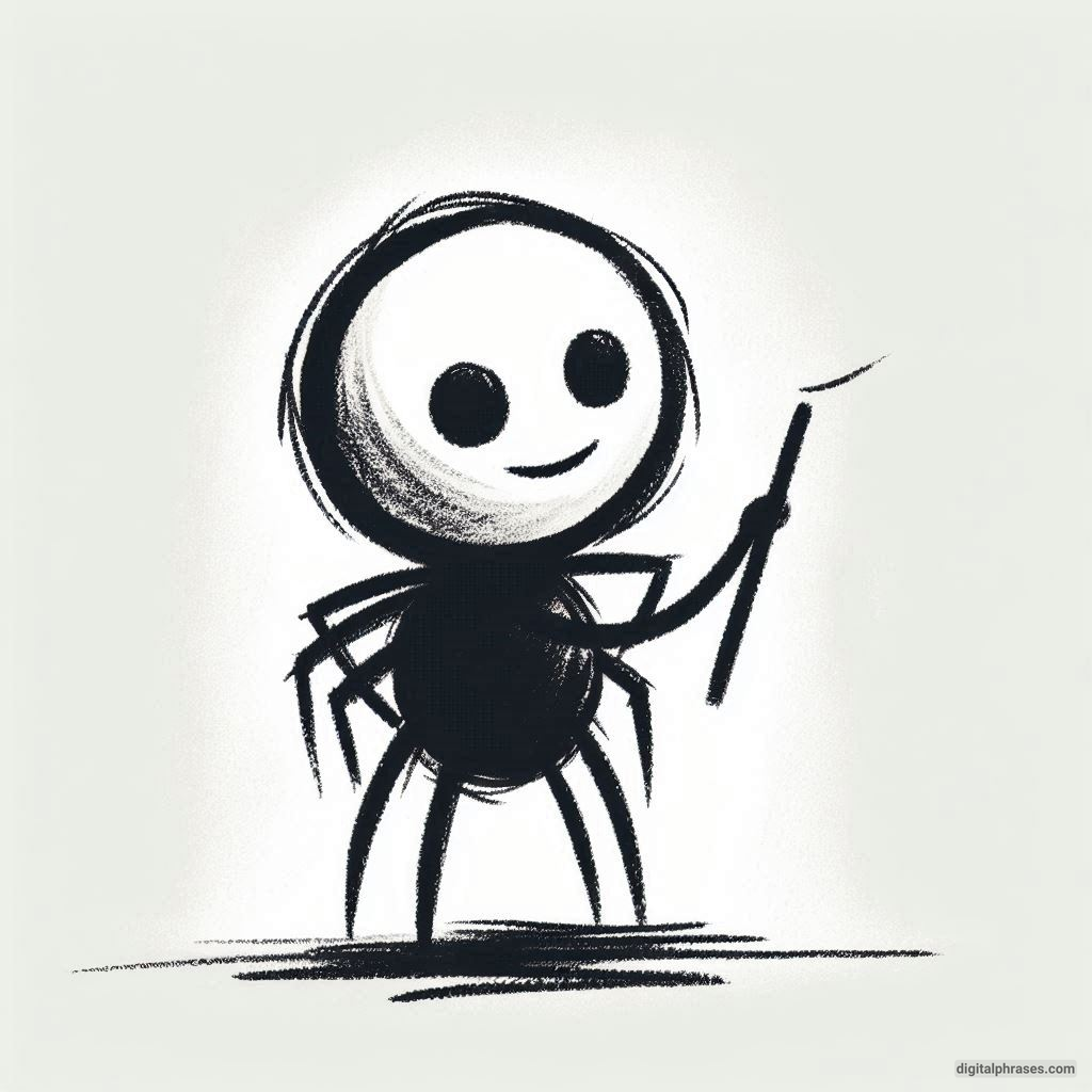 60 Spider Drawing Ideas