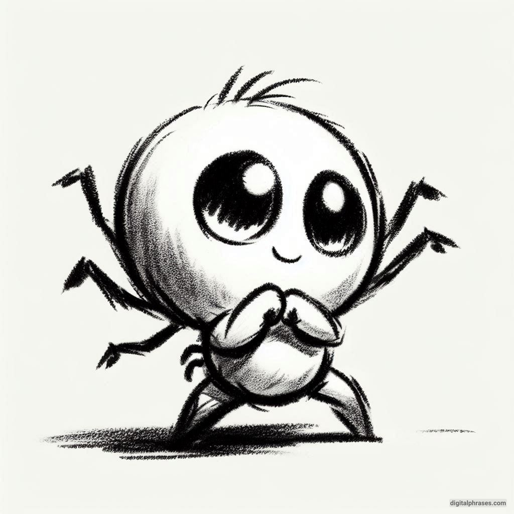 60 Spider Drawing Ideas