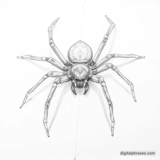 60 Spider Drawing Ideas