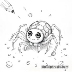 60 Spider Drawing Ideas