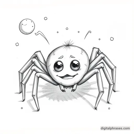 60 Spider Drawing Ideas