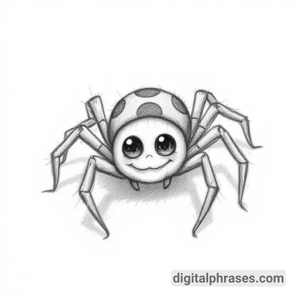 60 Spider Drawing Ideas