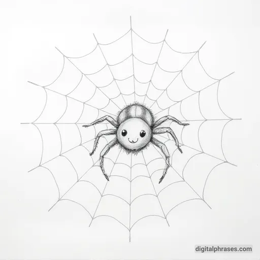 60 Spider Drawing Ideas