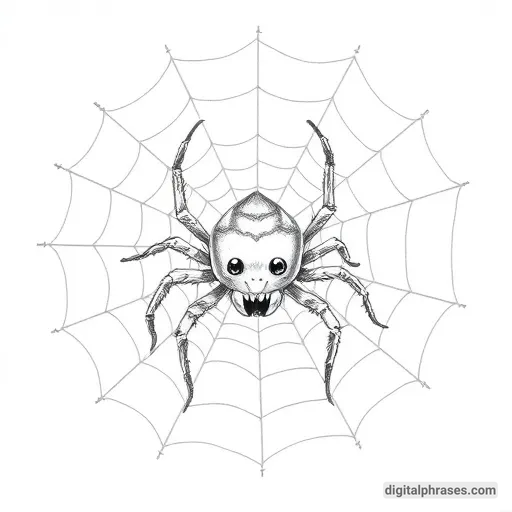 60 Spider Drawing Ideas