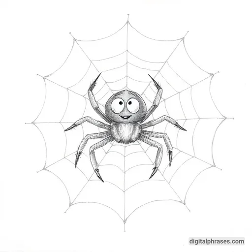 60 Spider Drawing Ideas