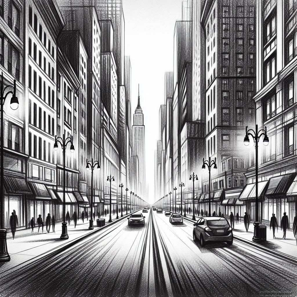 72 One Point Perspective Drawing Ideas of Architecture and Buildings 72 One Point Perspective Drawing Ideas of Architecture and Buildings