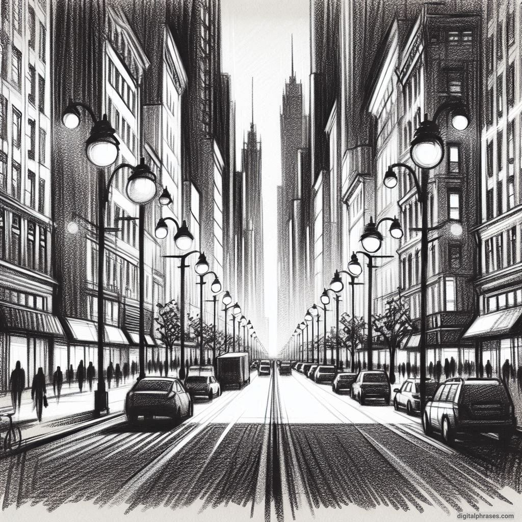 72 One Point Perspective Drawing Ideas of Architecture and Buildings 72 One Point Perspective Drawing Ideas of Architecture and Buildings