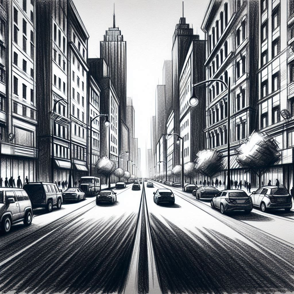 72 One Point Perspective Drawing Ideas of Architecture and Buildings 72 One Point Perspective Drawing Ideas of Architecture and Buildings