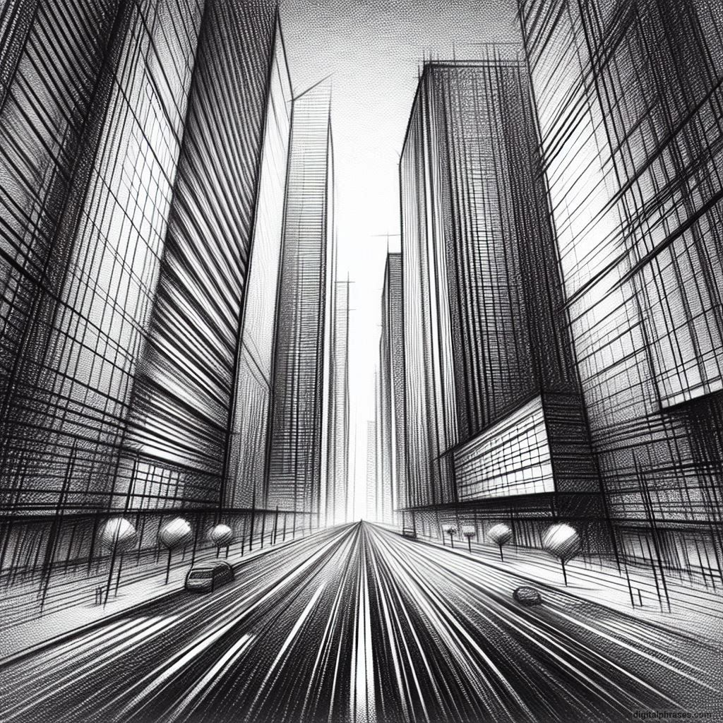 72 One Point Perspective Drawing Ideas of Architecture and Buildings 72 One Point Perspective Drawing Ideas of Architecture and Buildings