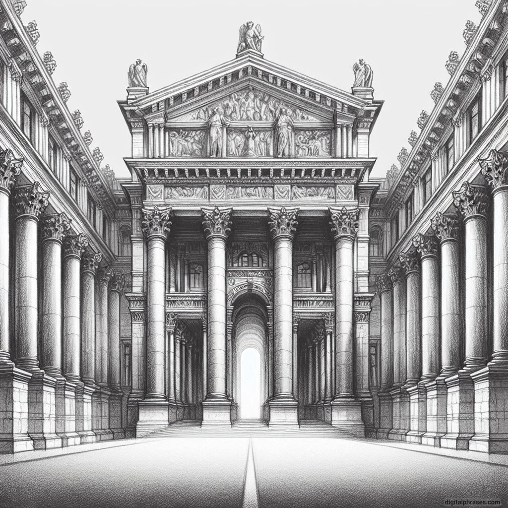72 One Point Perspective Drawing Ideas of Architecture and Buildings 72 One Point Perspective Drawing Ideas of Architecture and Buildings
