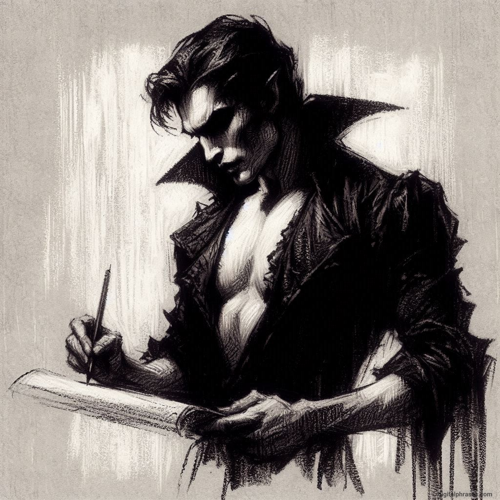 54 Male Vampire Drawing Ideas