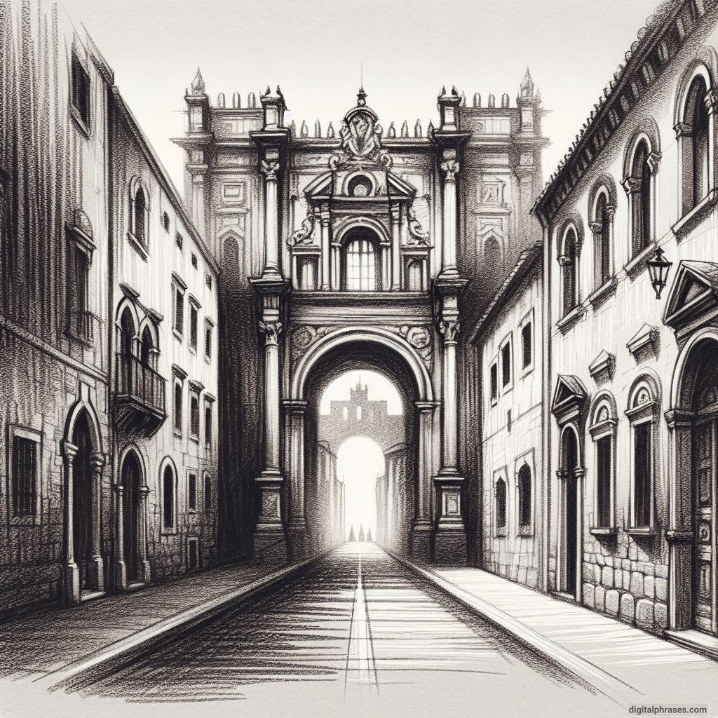 72 One Point Perspective Drawing Ideas of Architecture and Buildings 72 One Point Perspective Drawing Ideas of Architecture and Buildings
