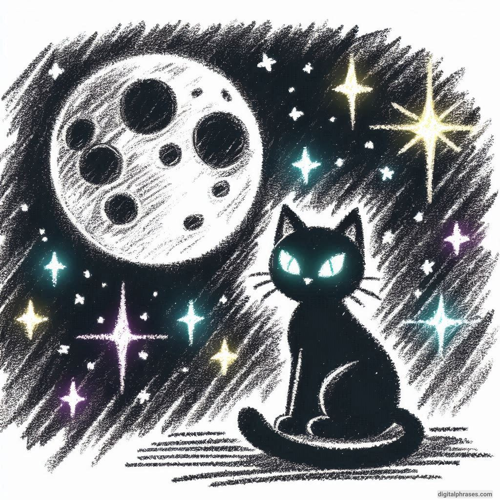 72 Black Cat Drawing Ideas 72 Black Cat Drawing Ideas