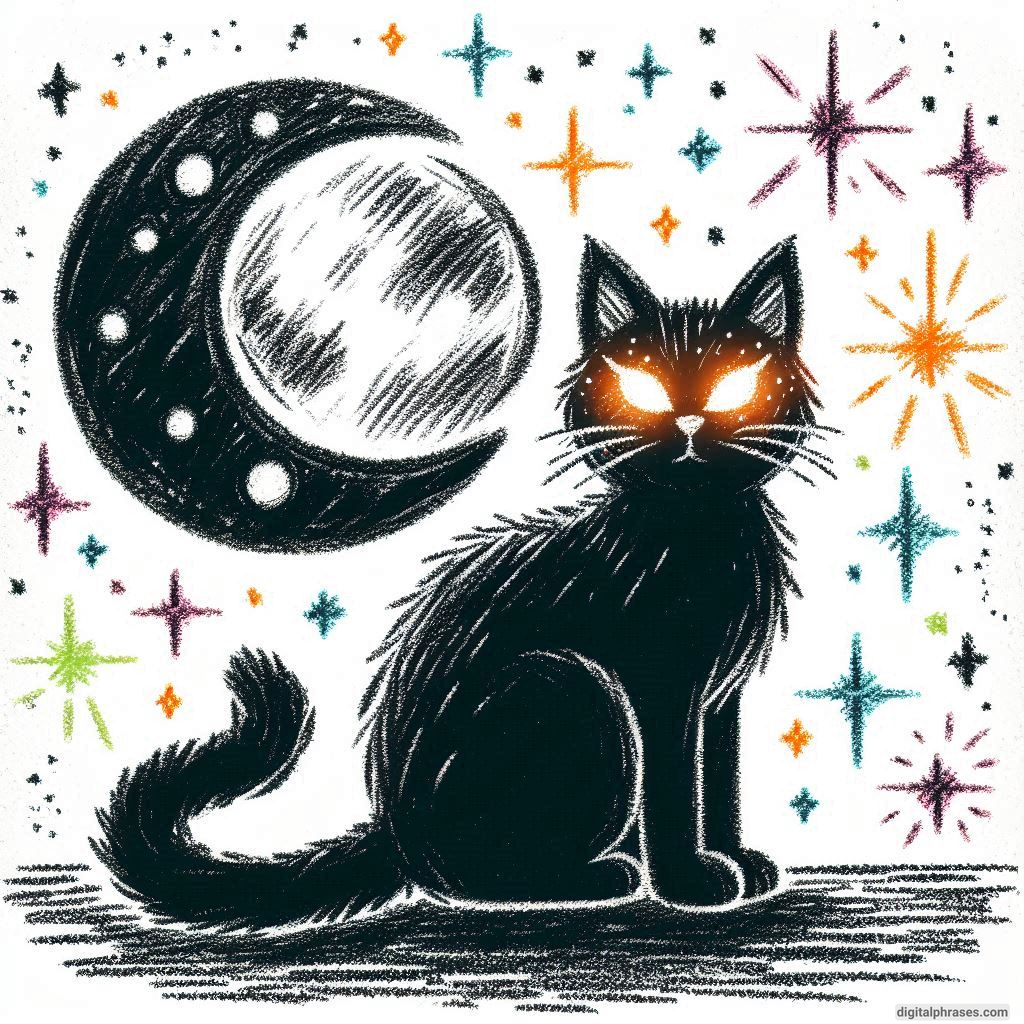 72 Black Cat Drawing Ideas 72 Black Cat Drawing Ideas