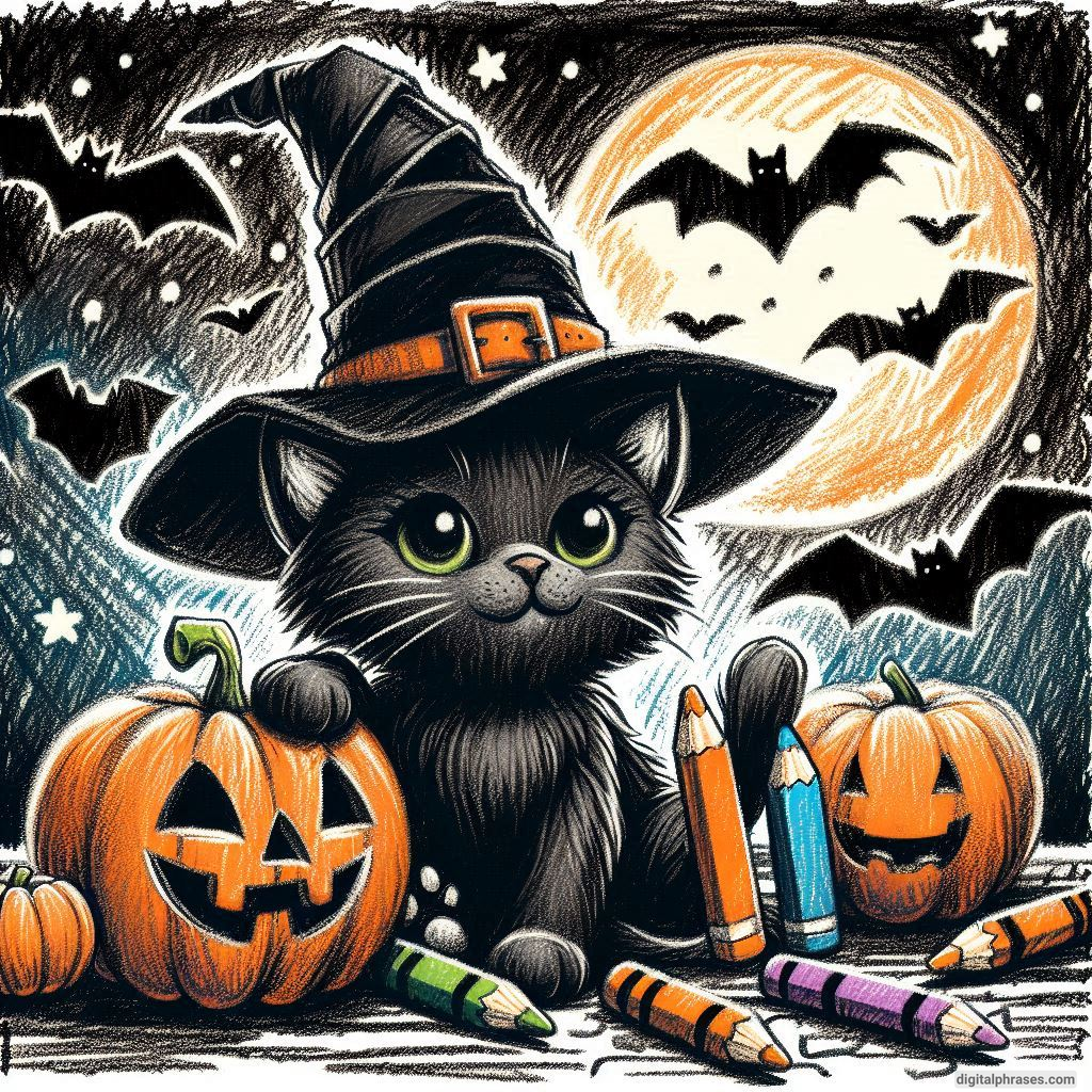 72 Black Cat Drawing Ideas 72 Black Cat Drawing Ideas