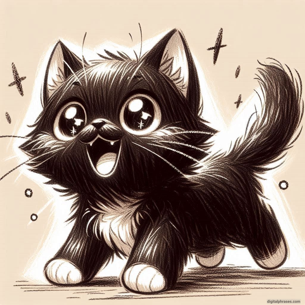 72 Black Cat Drawing Ideas 72 Black Cat Drawing Ideas