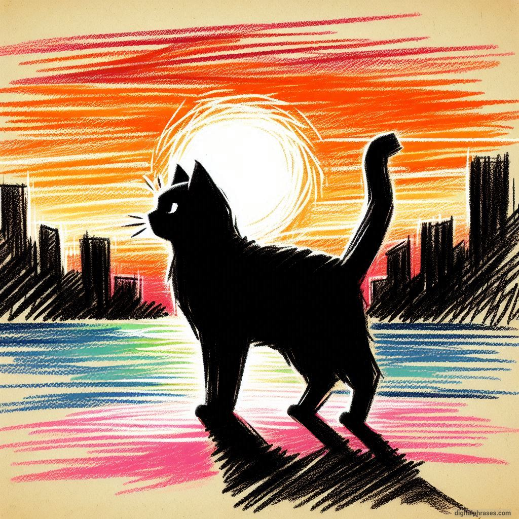 72 Black Cat Drawing Ideas 72 Black Cat Drawing Ideas