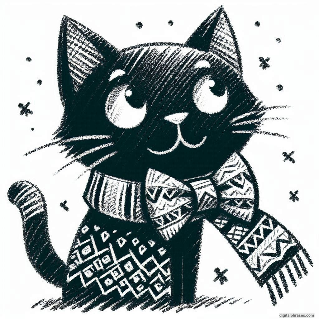 72 Black Cat Drawing Ideas 72 Black Cat Drawing Ideas