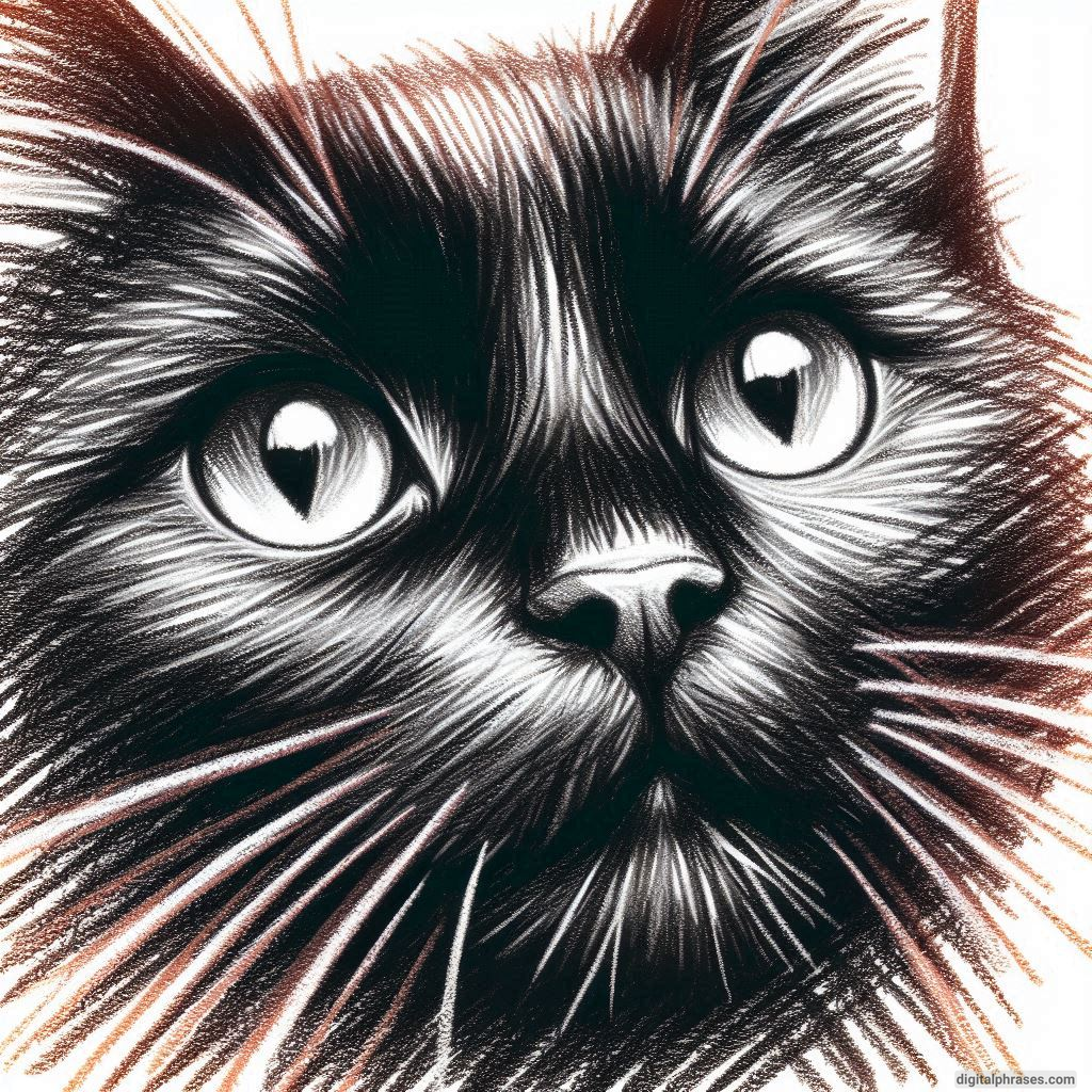 72 Black Cat Drawing Ideas 72 Black Cat Drawing Ideas