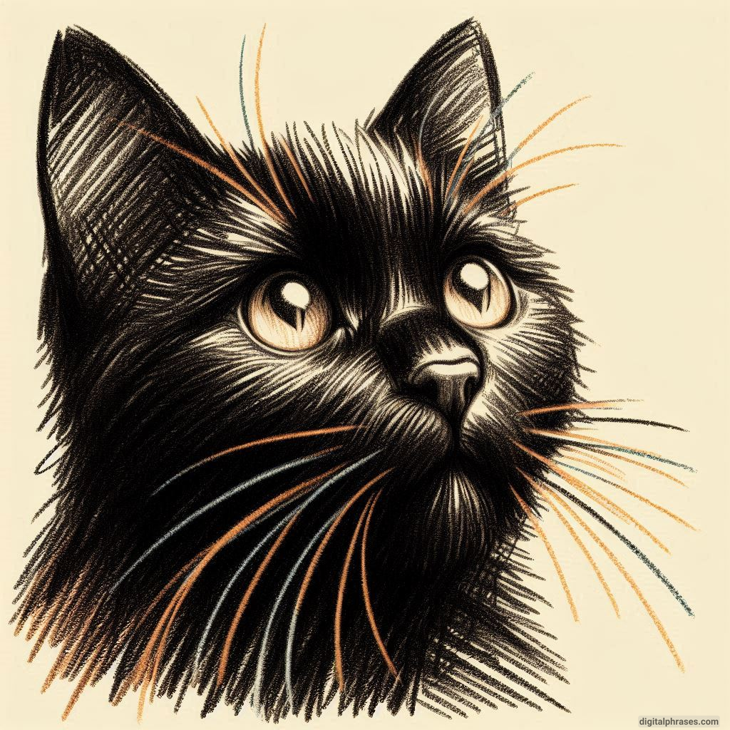 72 Black Cat Drawing Ideas 72 Black Cat Drawing Ideas