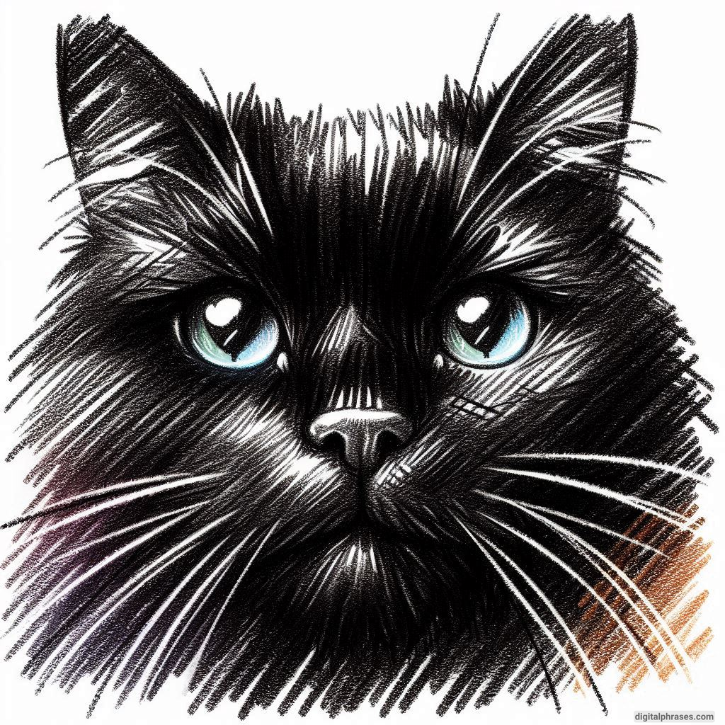 72 Black Cat Drawing Ideas 72 Black Cat Drawing Ideas