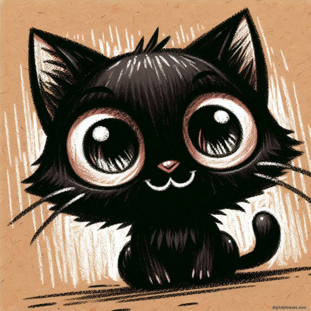 72 Black Cat Drawing Ideas 72 Black Cat Drawing Ideas