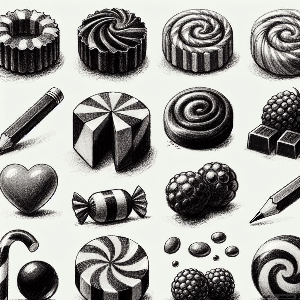 60 Candy Drawing Ideas (Easy, Realistic and Creative)