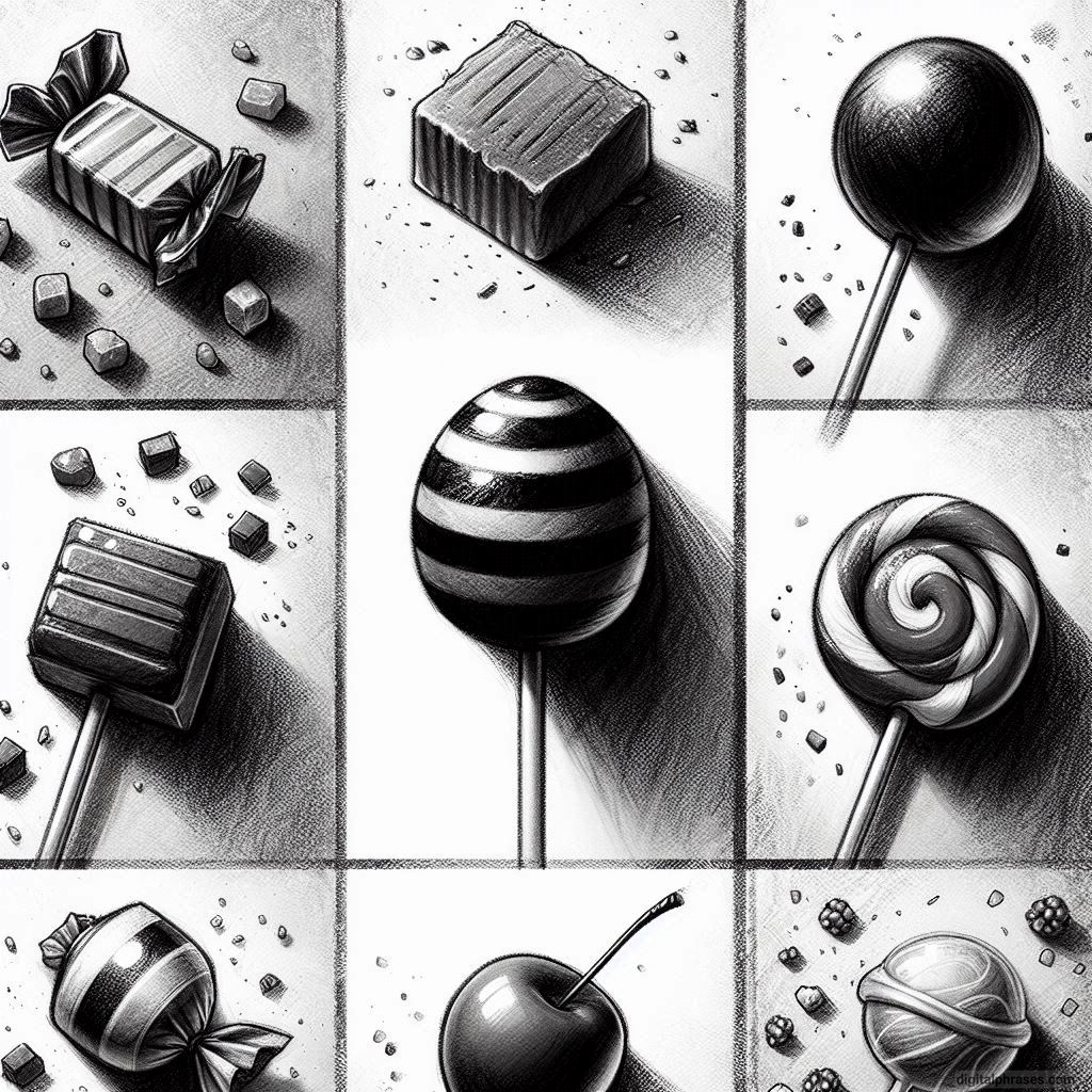 60 Candy Drawing Ideas (Easy, Realistic and Creative)