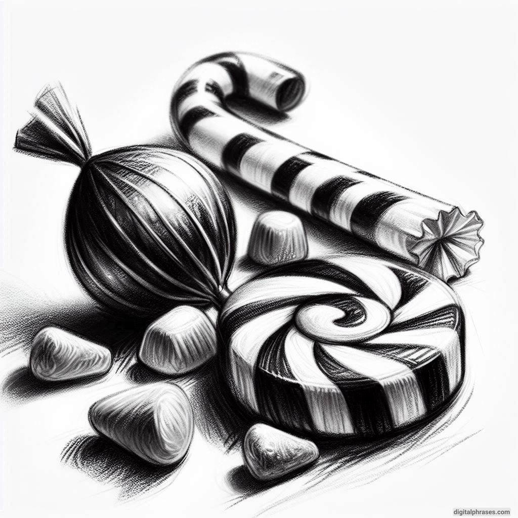 60 Candy Drawing Ideas (Easy, Realistic and Creative)