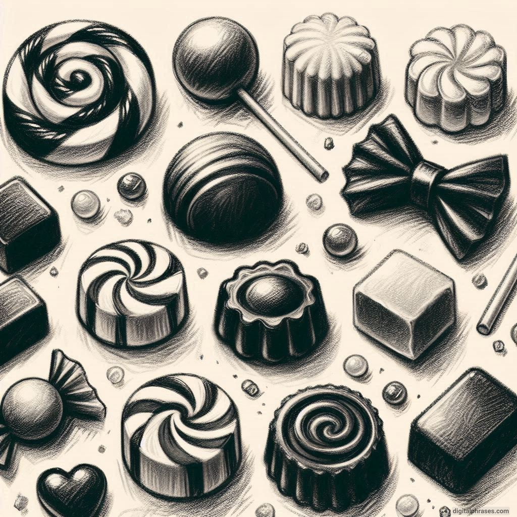 60 Candy Drawing Ideas (Easy, Realistic and Creative)