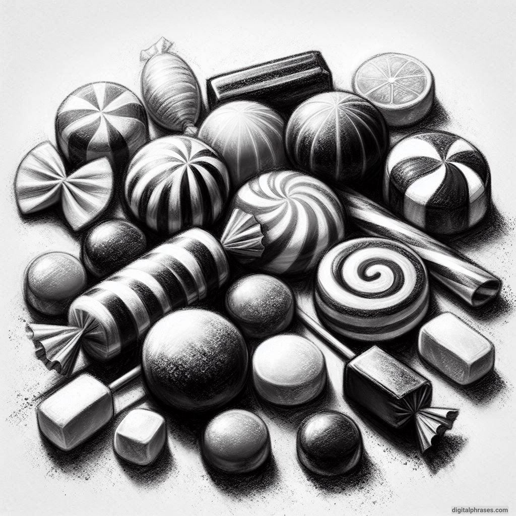 60 Candy Drawing Ideas (Easy, Realistic and Creative)