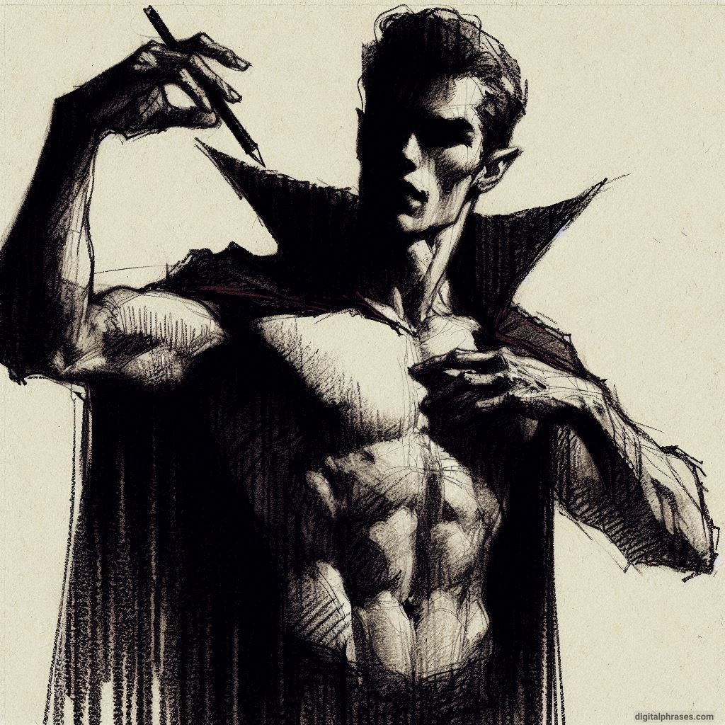 54 Male Vampire Drawing Ideas