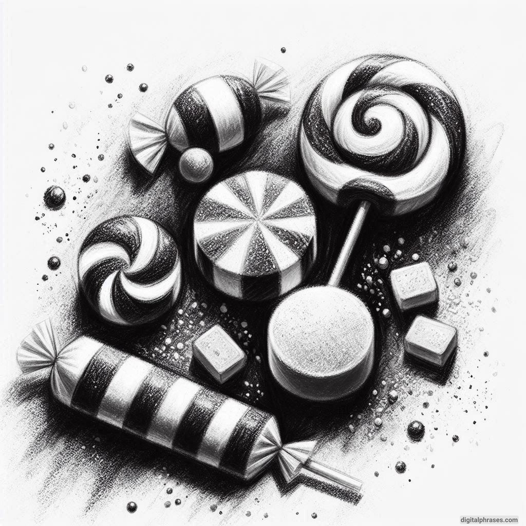 60 Candy Drawing Ideas (Easy, Realistic and Creative)