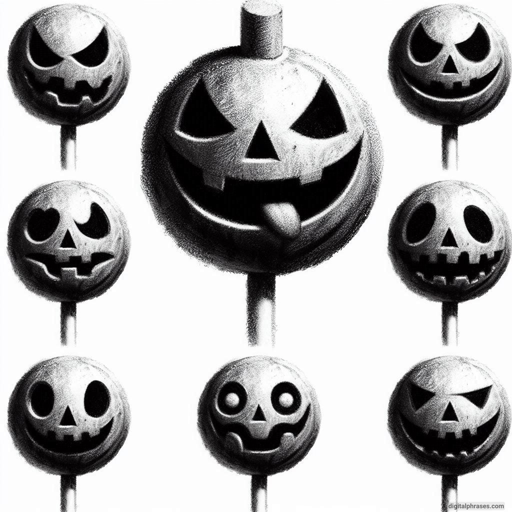 60 Halloween Themed Candy Drawing Ideas 60 Halloween Themed Candy Drawing Ideas