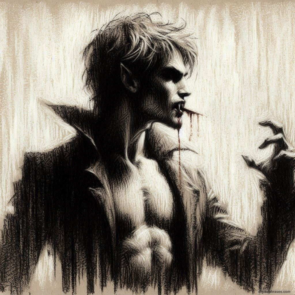 54 Male Vampire Drawing Ideas