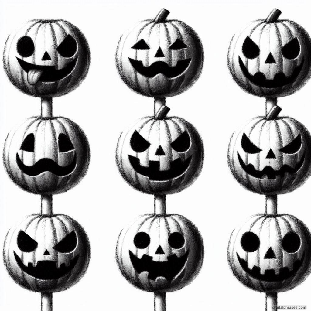 60 Halloween Themed Candy Drawing Ideas 60 Halloween Themed Candy Drawing Ideas