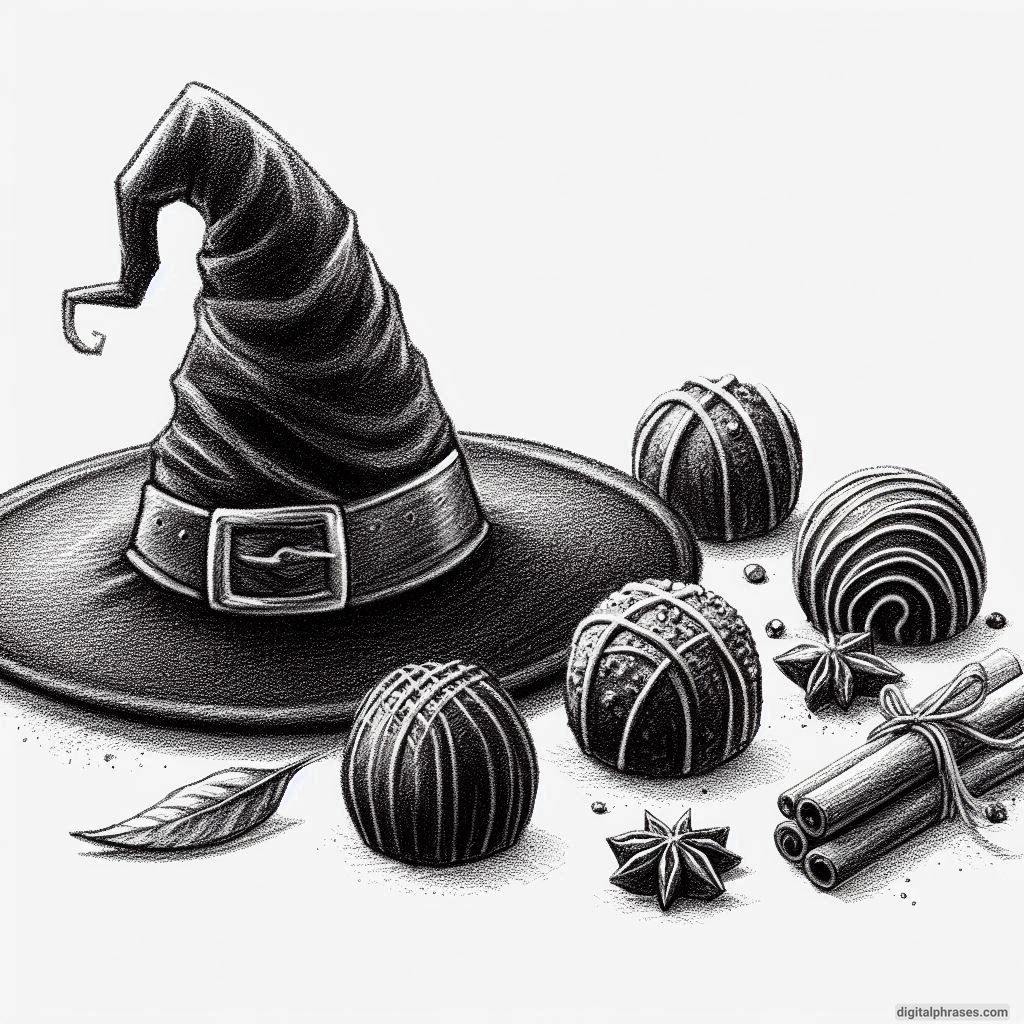 60 Halloween Themed Candy Drawing Ideas