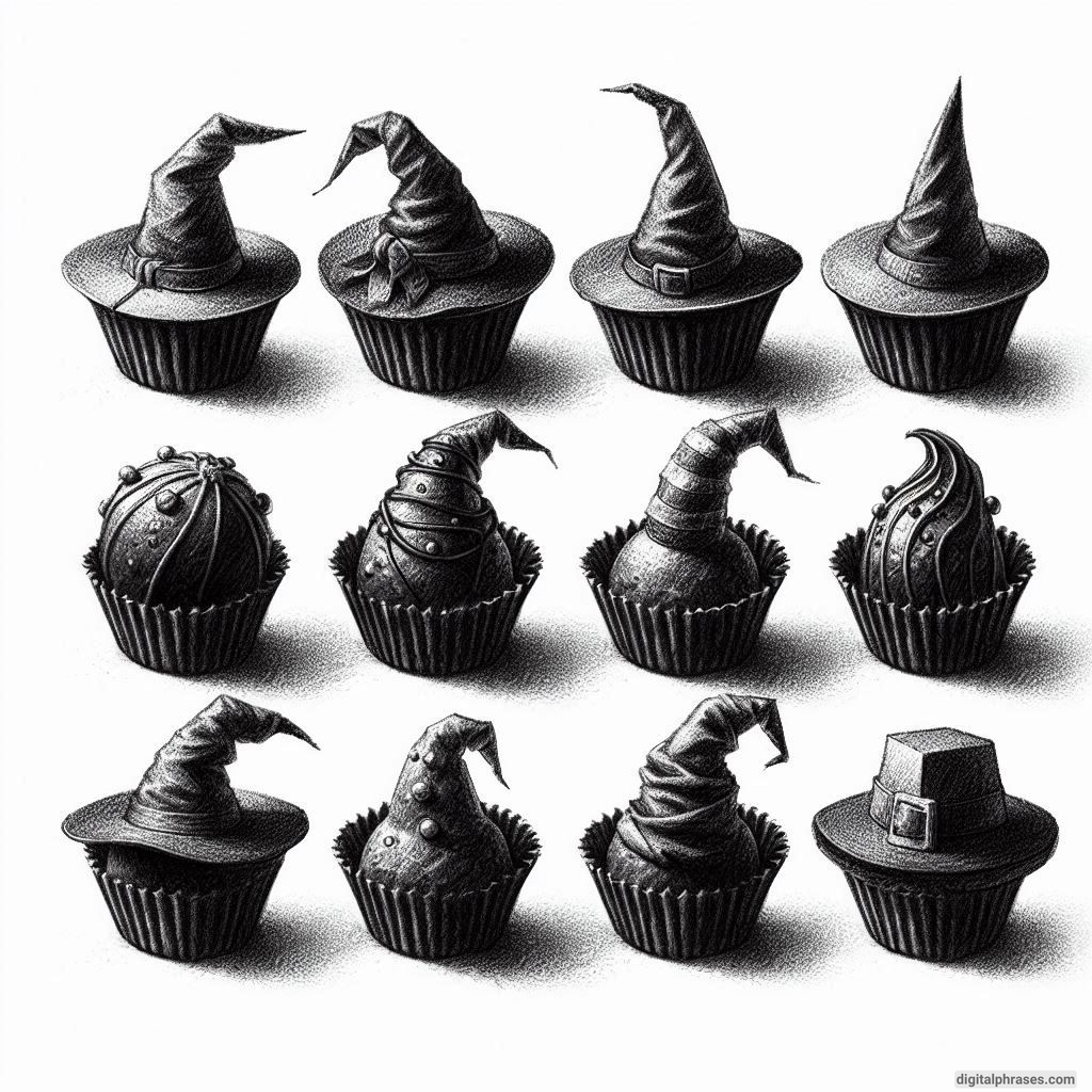 60 Halloween Themed Candy Drawing Ideas