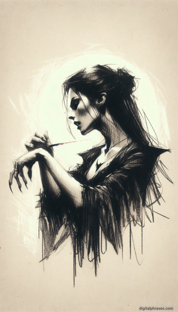 65 Female Vampire Drawing Ideas