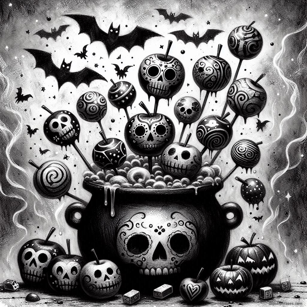 60 Halloween Themed Candy Drawing Ideas 60 Halloween Themed Candy Drawing Ideas